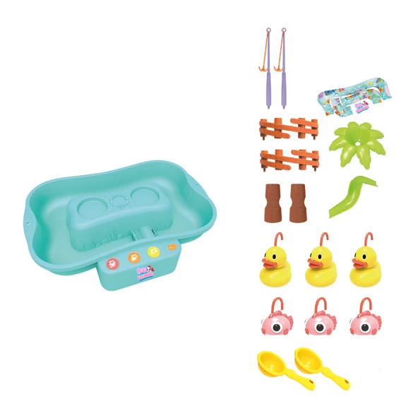 Ogi Mogi Toys Pilli Müzikli Hareketli Balık Tutma Oyunu - 7