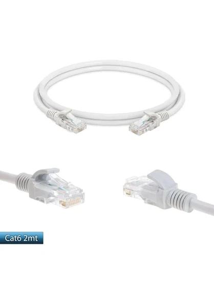 Cat6 Patch Network Ethernet Kablo 2 mt