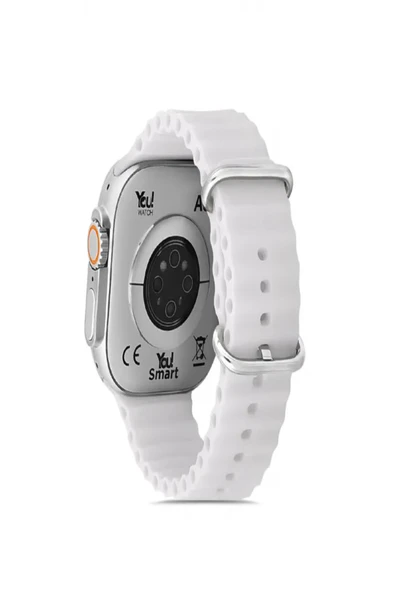 You Watch A8-A88 You Smart GOLD & White Silicon Unisex Kol Saati - 3