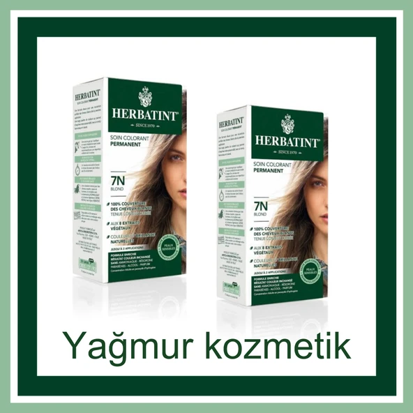 Herbatint 7N Blond Sarı Saç Boyası  2Lİ