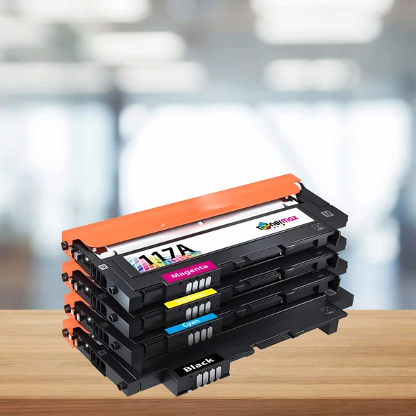 Hp Color Laser 150a  Muadil Toner Seti ( Siyah - Mavi - Sarı - Kırmızı )