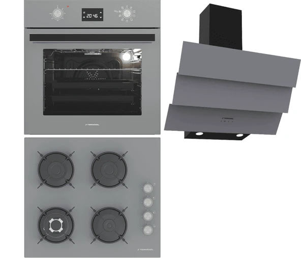 Termikel Ankastre Set (BO O6555C A + BH P6194C A + CH S6532C BA) ürün görseli 1