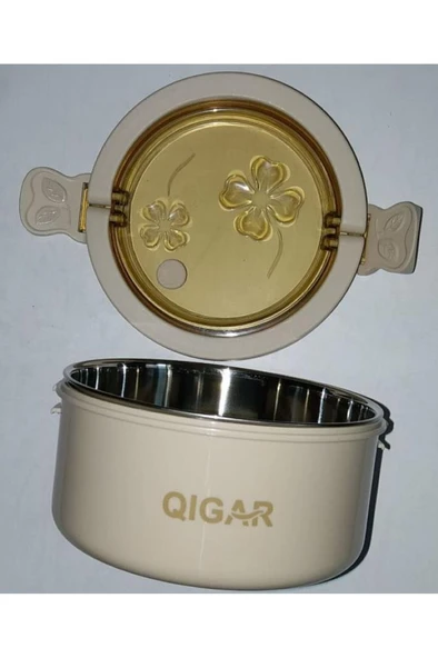 QIGAR, 700ml, Çelik, Yuvarlak, Yemek taşıma kabı, Sefer tası, Yemek termosu, FOOD 1111 - 8