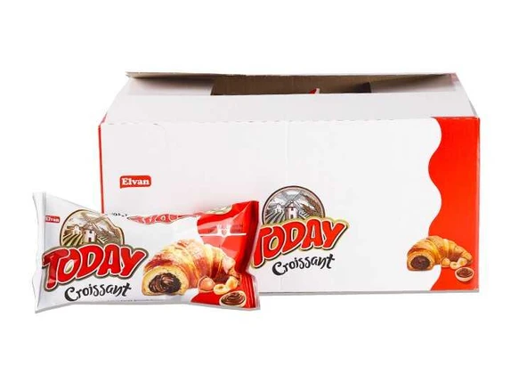 Today Kruvasan Çikolatalı 40 Gr. 20 li 4 Paket (1 Koli) - 3