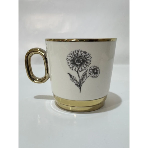 ACAR ADORA KUPA GOLD ÇİÇEK DESEN (KARMA DESEN) - 3