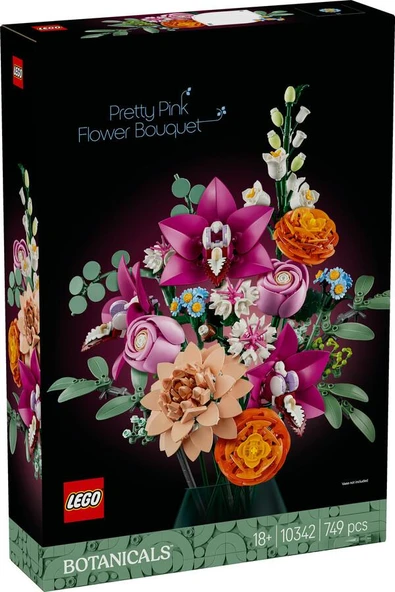 LEGO Botanicals 10342 Pretty Pink Flower Bouquet