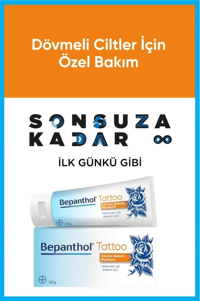 Bepanthol Tattoo Dövme Bakım Merhemi 50 gr - 3