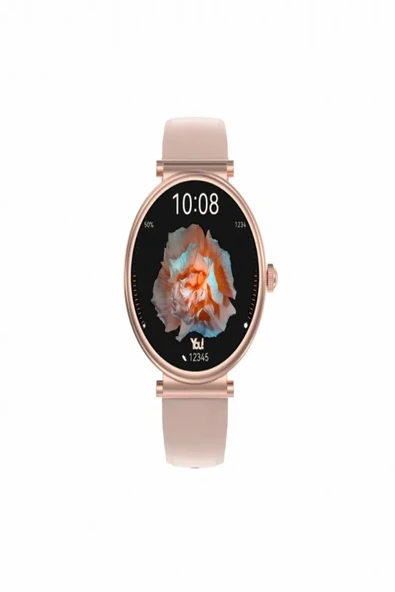 You Watch F15-YF151 You Smart Rose Gold & Pink Silicon Bayan Kol Saati - 2