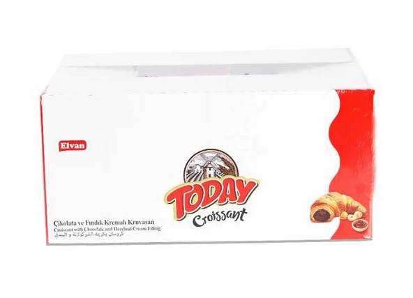 Today Kruvasan Çikolatalı 40 Gr. 20 li 4 Paket (1 Koli) - 4