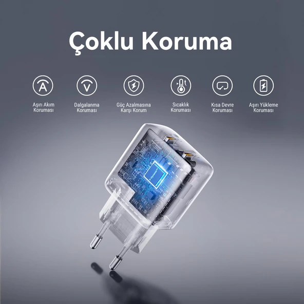 VOLTME V2021 Revo Siyah 35W CC GaN Şarj Aleti - 3