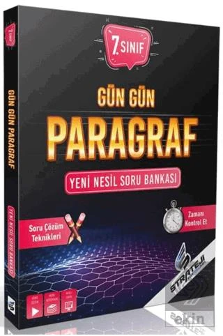 7. Sınıf Gün Gün Paragraf Soru Bankası ürün görseli 1