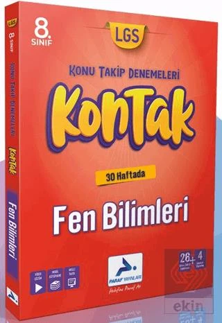 8. Sınıf Fen Bilimleri 30 Kontak Deneme ürün görseli 1