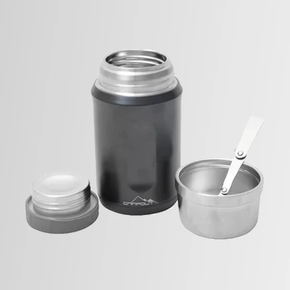 Nurgaz Campout Çift Katmanlı Yemek Ve Buz Termosu 600 ml - 2