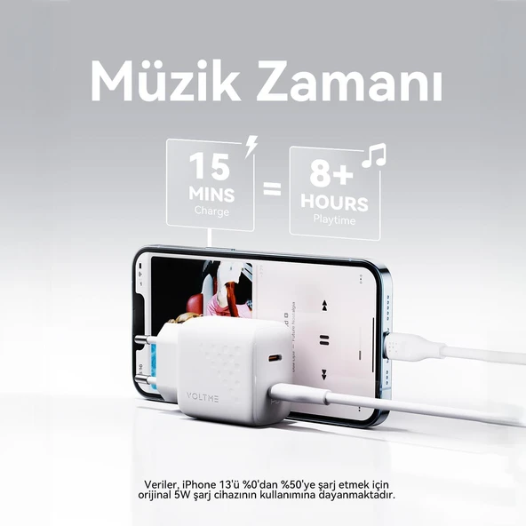 VOLTME V2020 Revo Beyaz 20W CC Şarj Aleti - 2