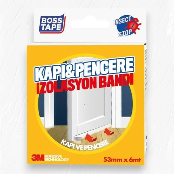 Boss Tape Kapı Altı İzolasyon Bandı 53mm-6mt