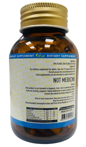 Afye Omega 3  (60 Kapsül) - 2