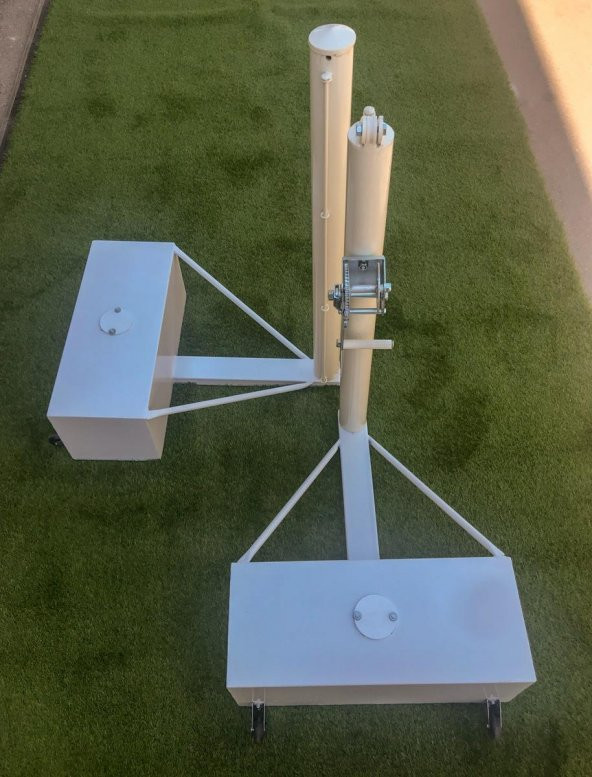 Adelinspor Via Gerdirme Aparatlı Makaralı Seyyar Tenis Direği - 3