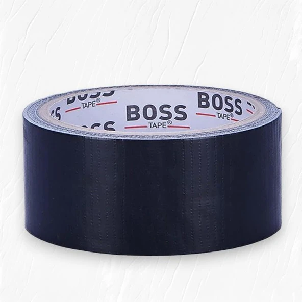 Boss Tape Duct Tape Tamir Bandı Siyah 48mmx25mt - 2