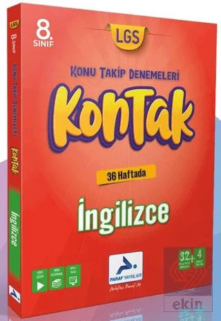 8. Sınıf İngilizce 36 Kontak Deneme ürün görseli 1