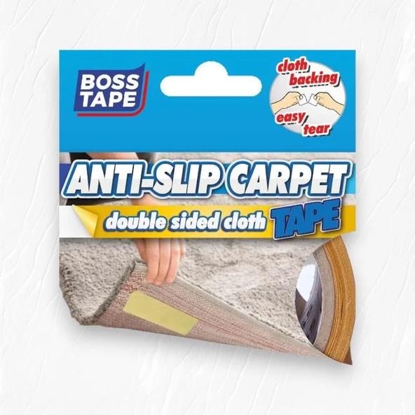 Boss Tape Çift Taraflı Halı Sabitleme Bandı 50mm X 5mt - 3