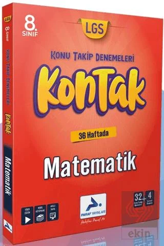 8. Sınıf Matematik 36 Kontak Deneme ürün görseli 1