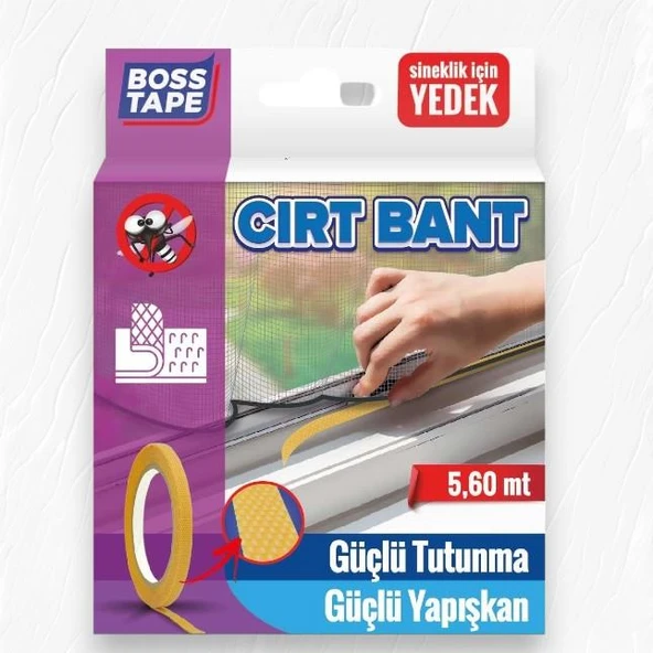 Boss Tape Sineklik Yedek Cırt Bant 5,6MT