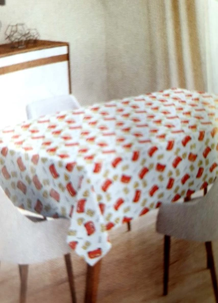 CARS BASKILI MASA VE ÇOCUK OYUN ÖRTÜSÜ (150*180 cm) - Resim 3