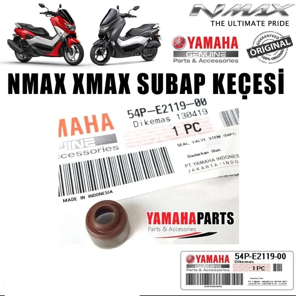 Yamaha Nmax 125 -155 ,Xmax 125 Subap Keçesi Orjinal 1 Adet 2015-24 Supermoto - Resim 3