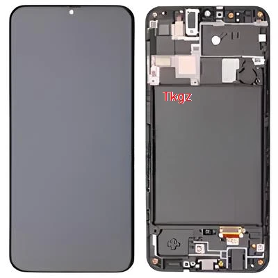Tkgz - Samsung Galaxy A20 - SM-A205 Uyumlu Lcd Ekran Dokunmatik Orijinal ÇITALI