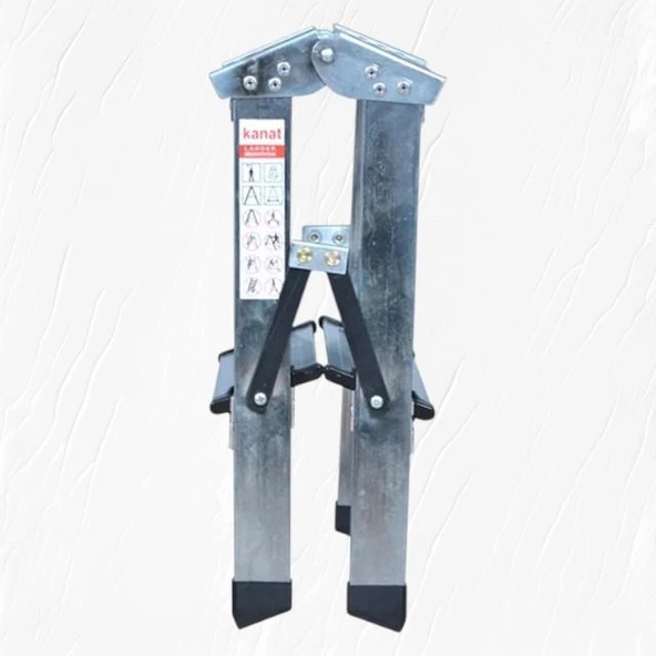 Kanat Alüminyum Twin Eco Merdiven 2+2 Basamaklı - 2
