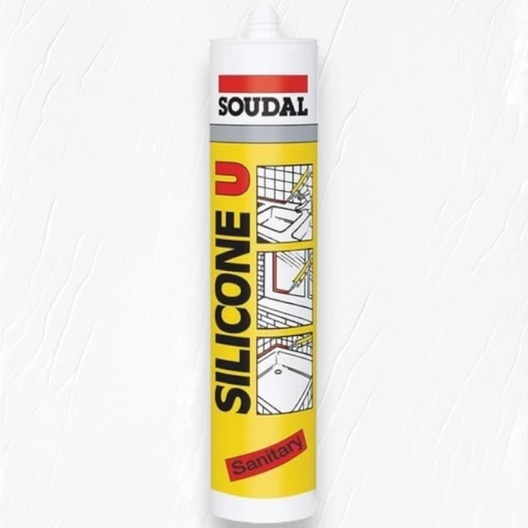 Soudal Silicone U Genel Amaçlı Silikon Şeffaf  280 gr