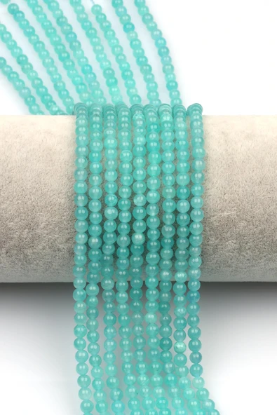 Amazonit (AA Kalite) Doğaltaş Dizi 4 mm Küre Kesim ürün görseli