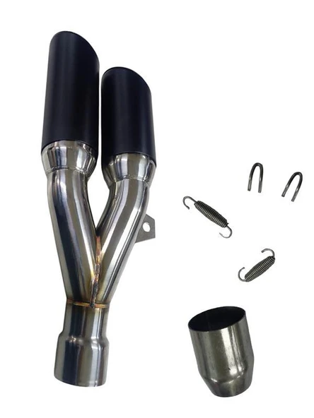 EGSOZ Modifiye Çift Çıkış Yanık - Susturuculu - 4