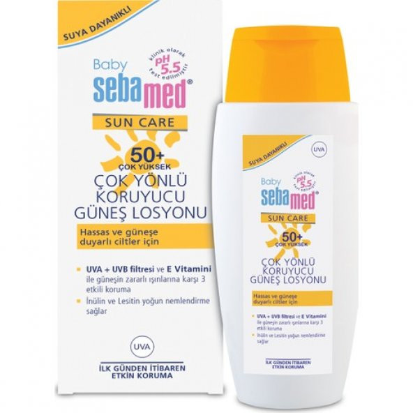 Sebamed Sun Bebe 50+ Güneş Losyonu 150 ml - 3