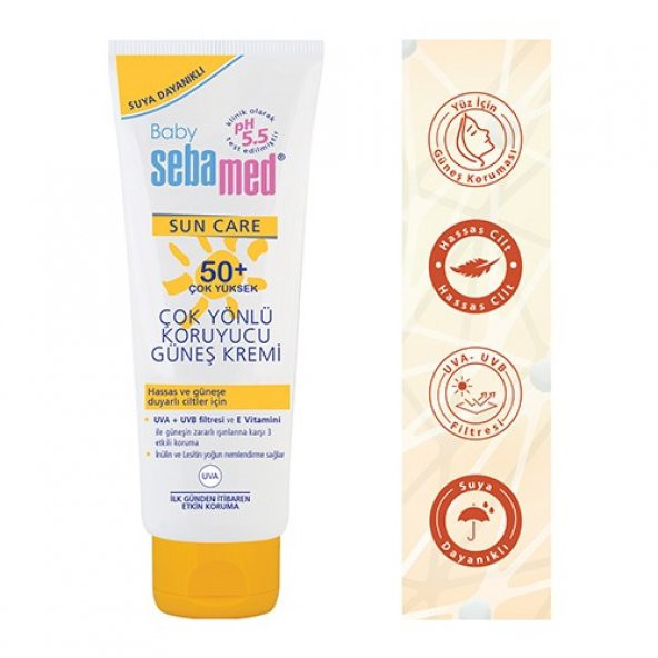 Sebamed Kids Sun 50 SPF Bebek Güneş Kremi 75 ml