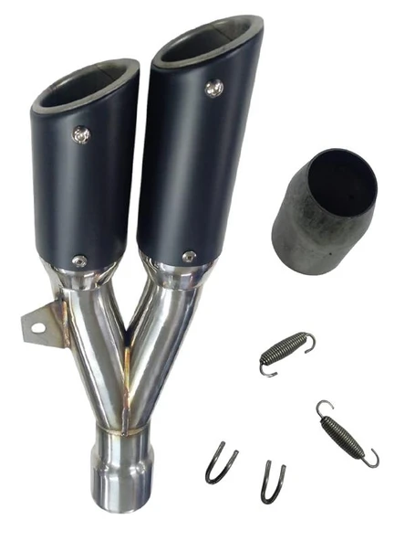 EGSOZ Modifiye Çift Çıkış Yanık - Susturuculu - 3