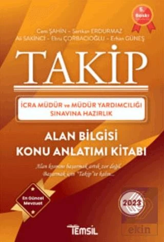 Takip İcra Müdürlüğü Ve Müdür Yardımcılığı Sınavın