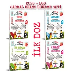 8. SINIF LGS - MEB BÖYLE SORAR SARMAL BRANŞ DENEME SETİ İlk Doz (2025-LGS) SİNAN KUZUCU