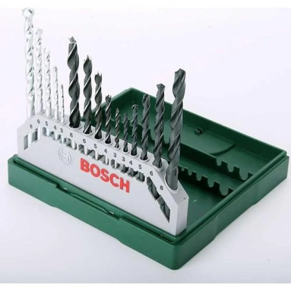 Bosch X-Line 15 Parça Matkap Ucu Seti 2607019675 - 3