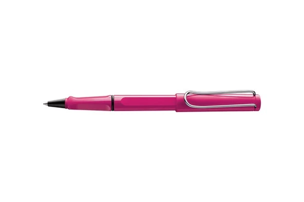 LAMY SAFARI ROLLER KALEM METAL KLIPS PEMBE