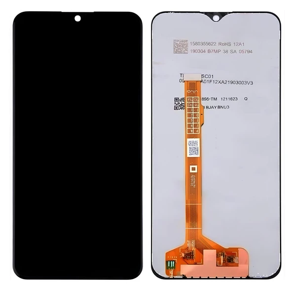 Tkgz - Vivo Y17 Lcd Dokunmatik Ekran Orijinal