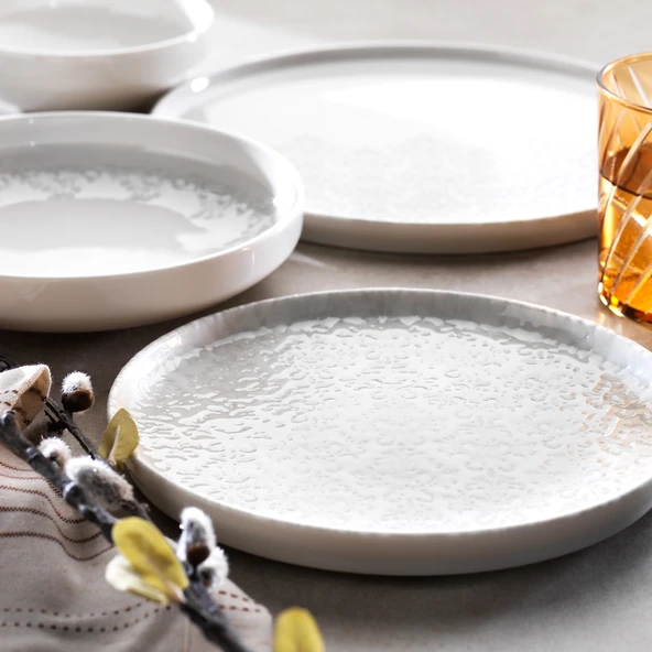 Schafer Dolce Yemek Takımı 24 Parça-Gri - 2