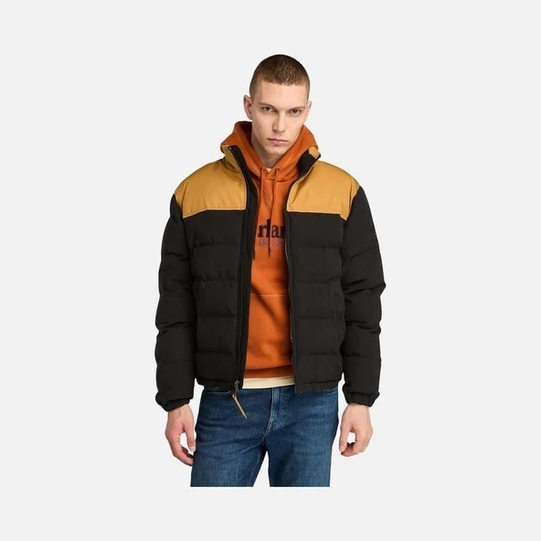 Timberland Welch Mountain Puffer Erkek Mont Wheat Black