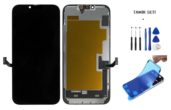 Tkgz - iPhone 14 PLUS Uyumlu Lcd Ekran Dokunmatik Orijinal ( JK MARKA ) + TAMİR SETİ + TOZ BANTI ürün görseli 1