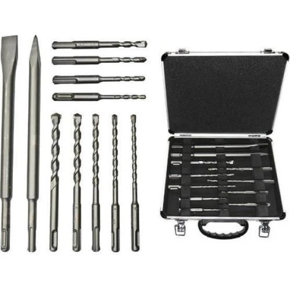 Bosch Sds Plus 11 Parça Matkap Ucu ve Keski Seti