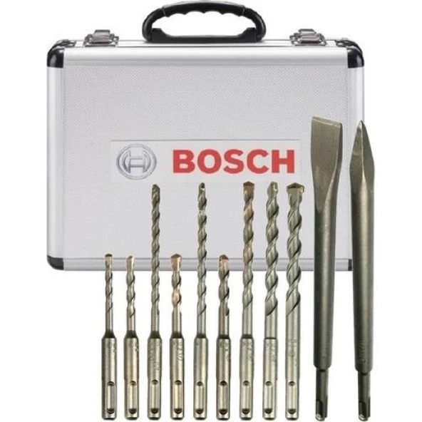 Bosch Sds Plus 11 Parça Matkap Ucu ve Keski Seti - 2