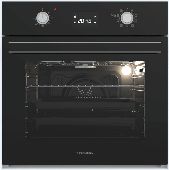 Termikel Ankastre Set (BO O6555C DB + BH P6194C B + CH C6532C BB) - 2