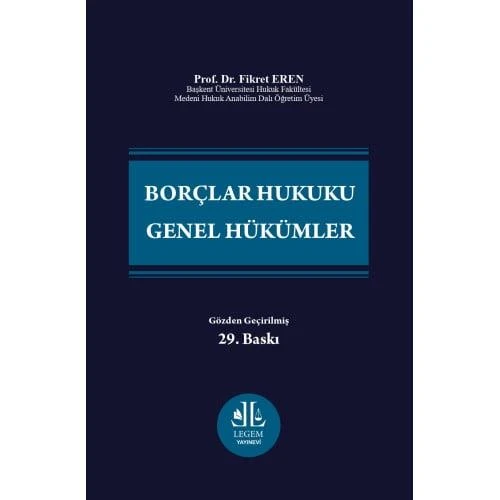 Borçlar Hukuku Genel Hükümler Fikret Eren - 1