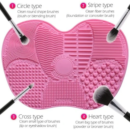 Silikon Makyaj Temizleme Pedi ürün görseli 1