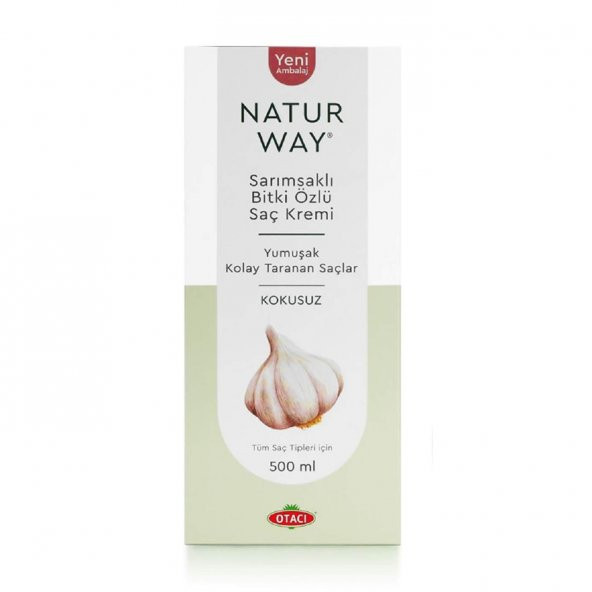 Otacı Naturway Sarımsaklı Bitki Özlü Saç Kremi 300 ml - 2
